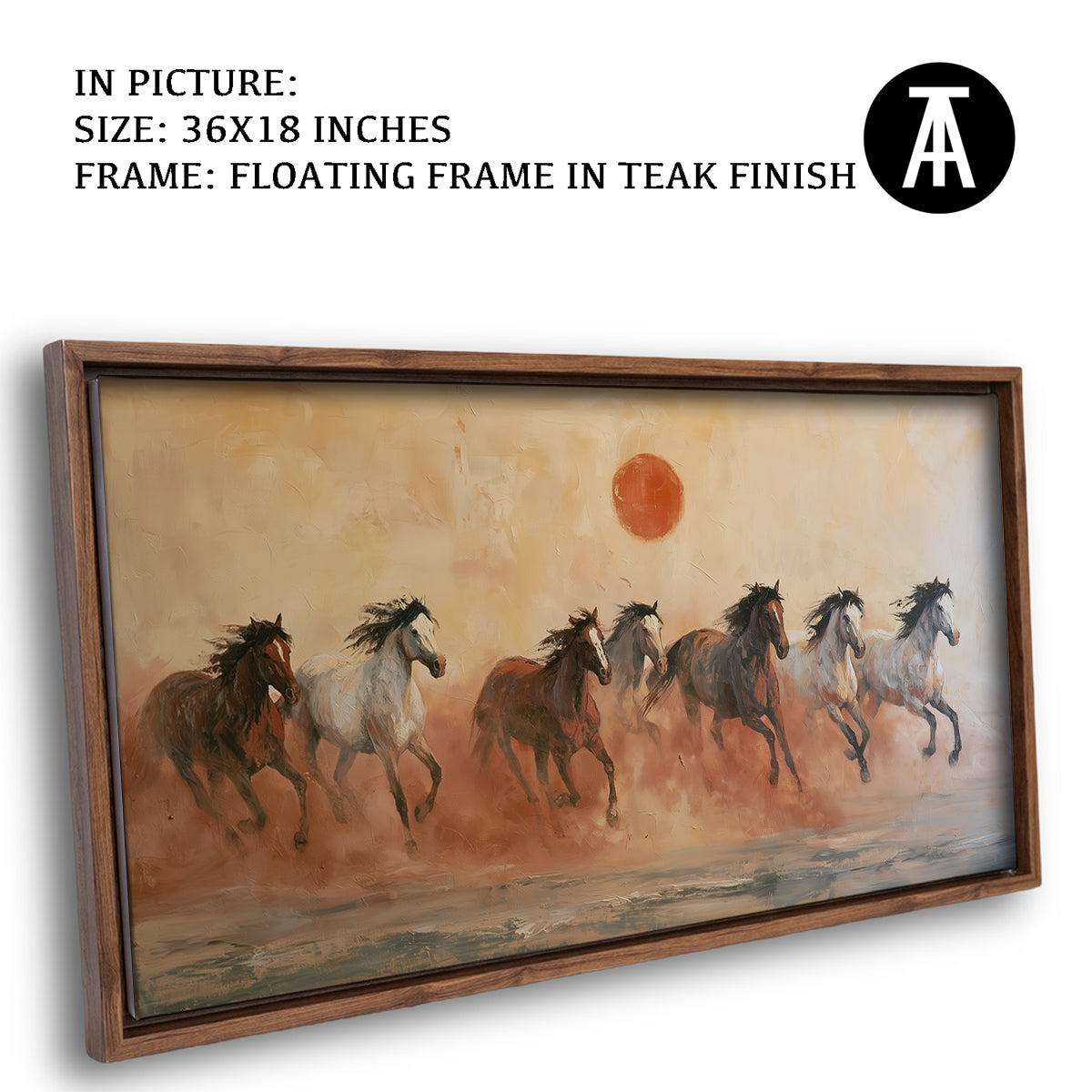 Artwork in Floating Frame