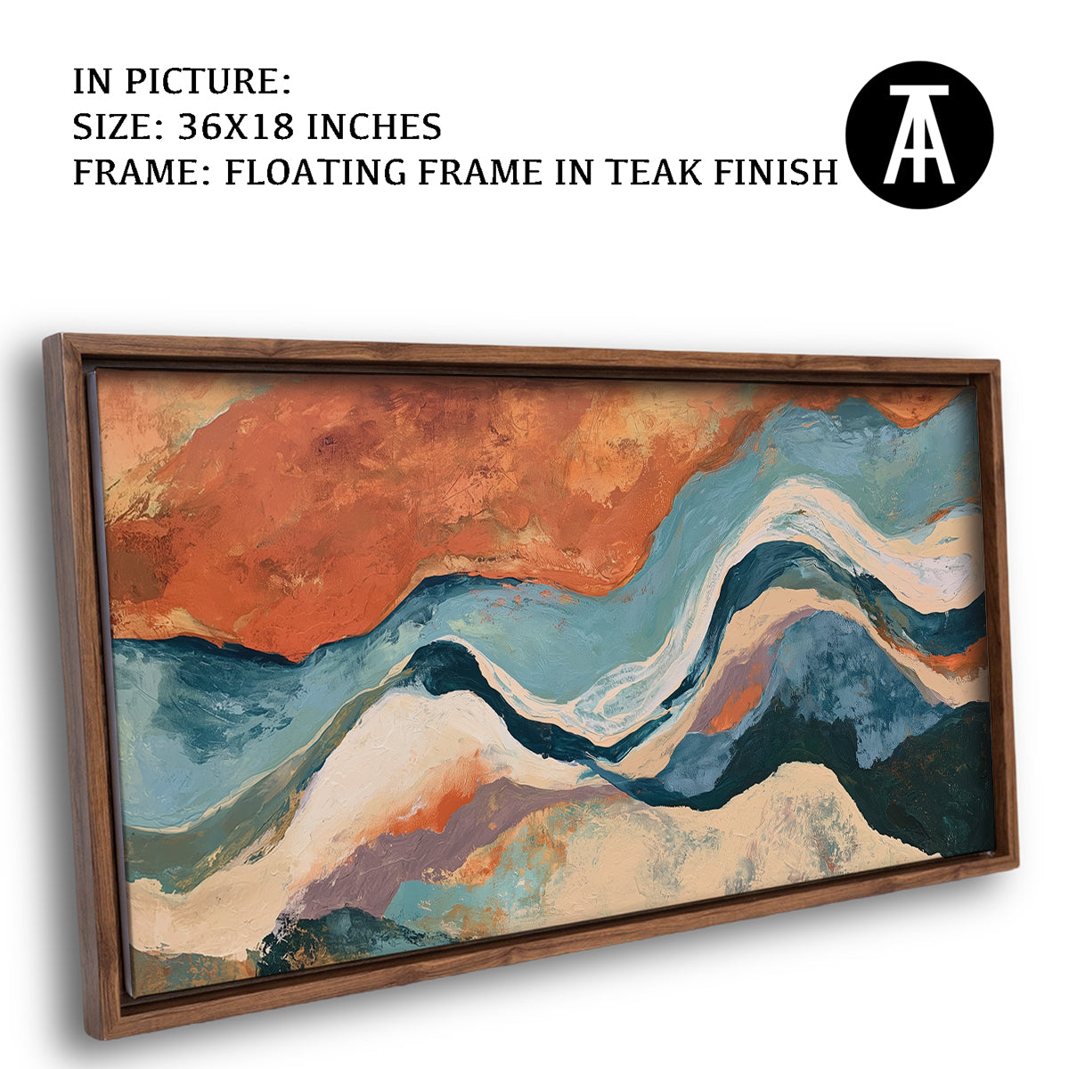 Artwork in Floating Frame
