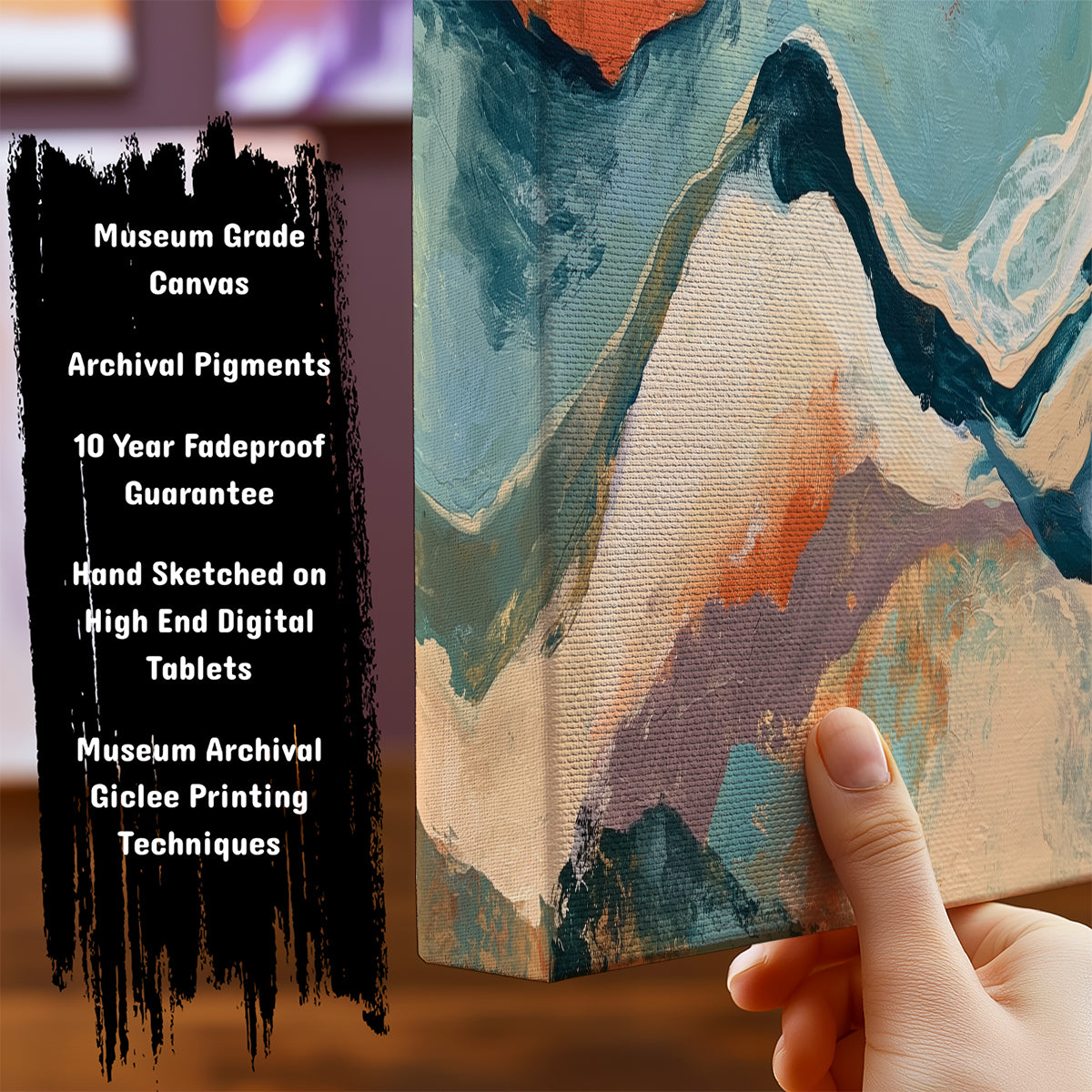 Information about Abstract Art Print