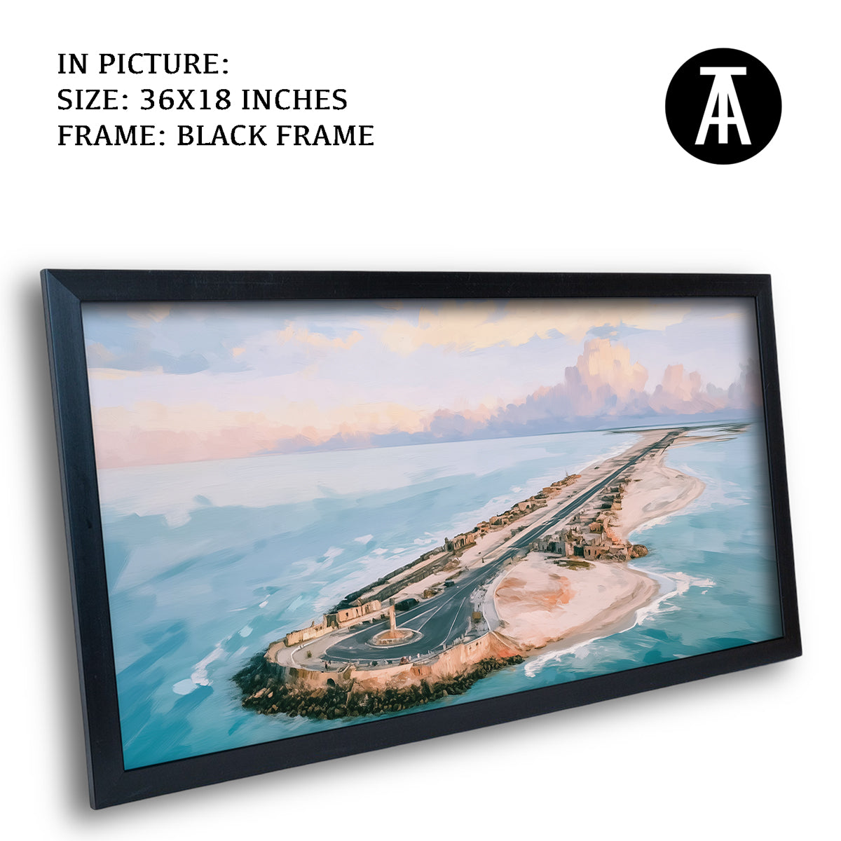 Artwork in Black Frame