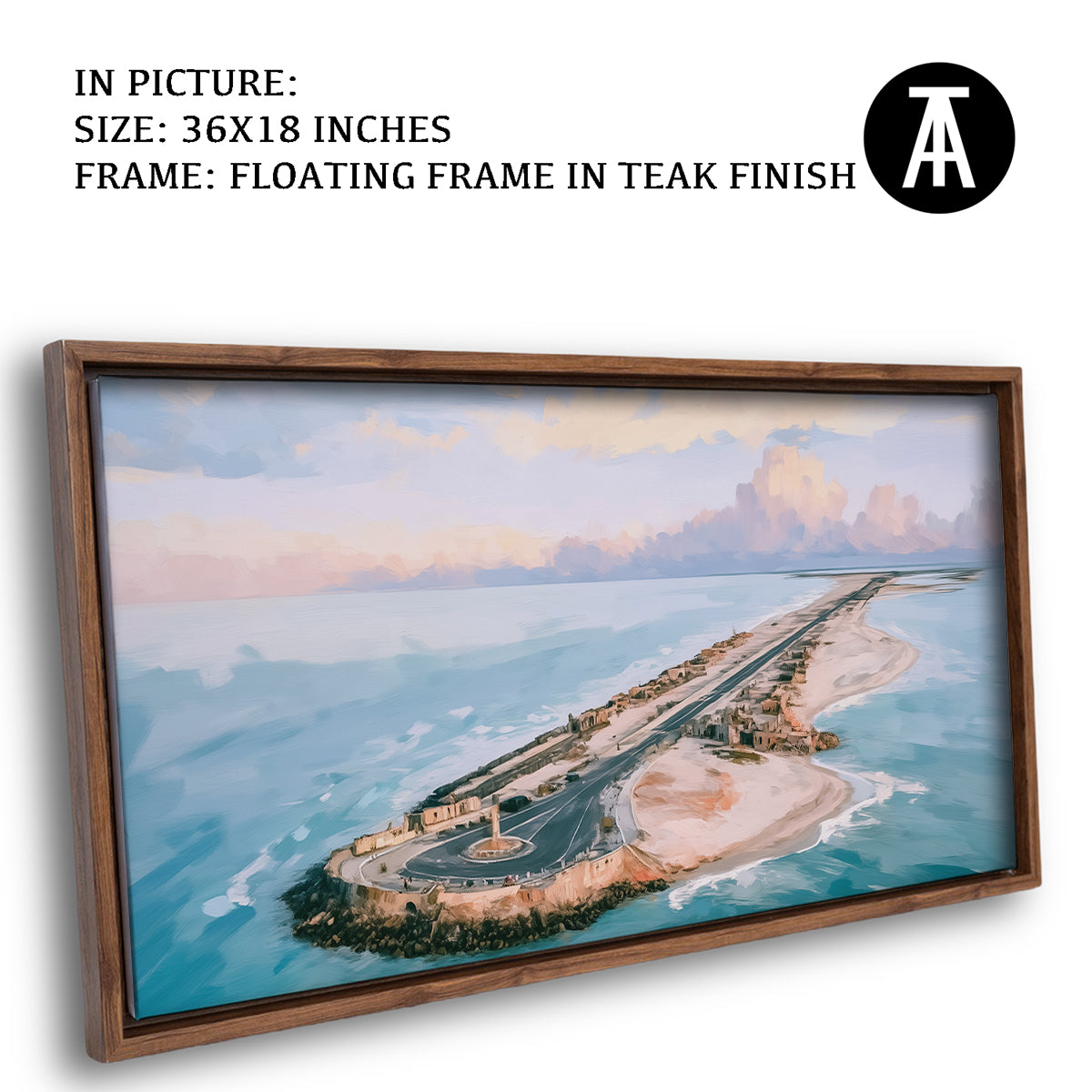 Artwork in Floating Frame