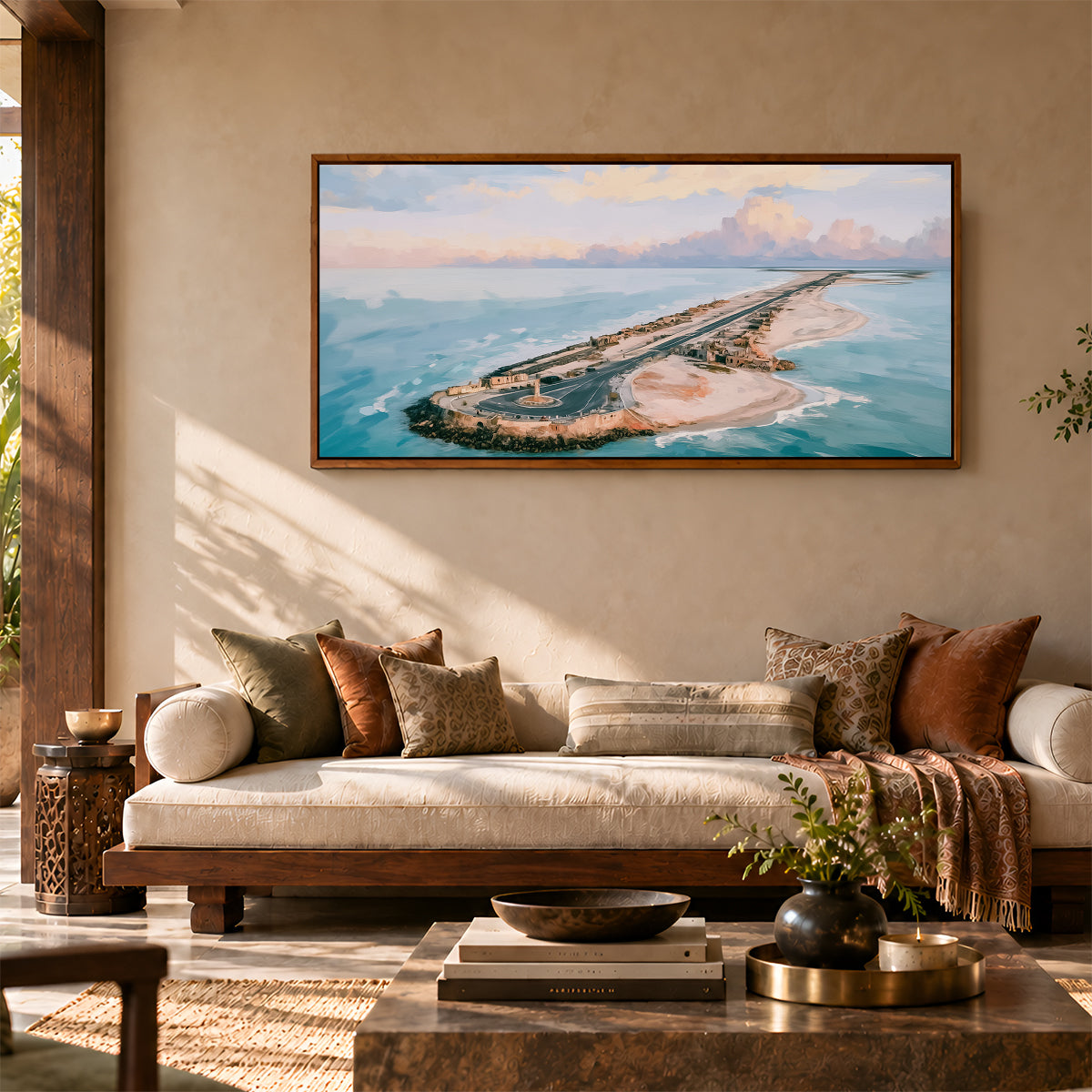 Indian Artwork in a Lifestyle Setting