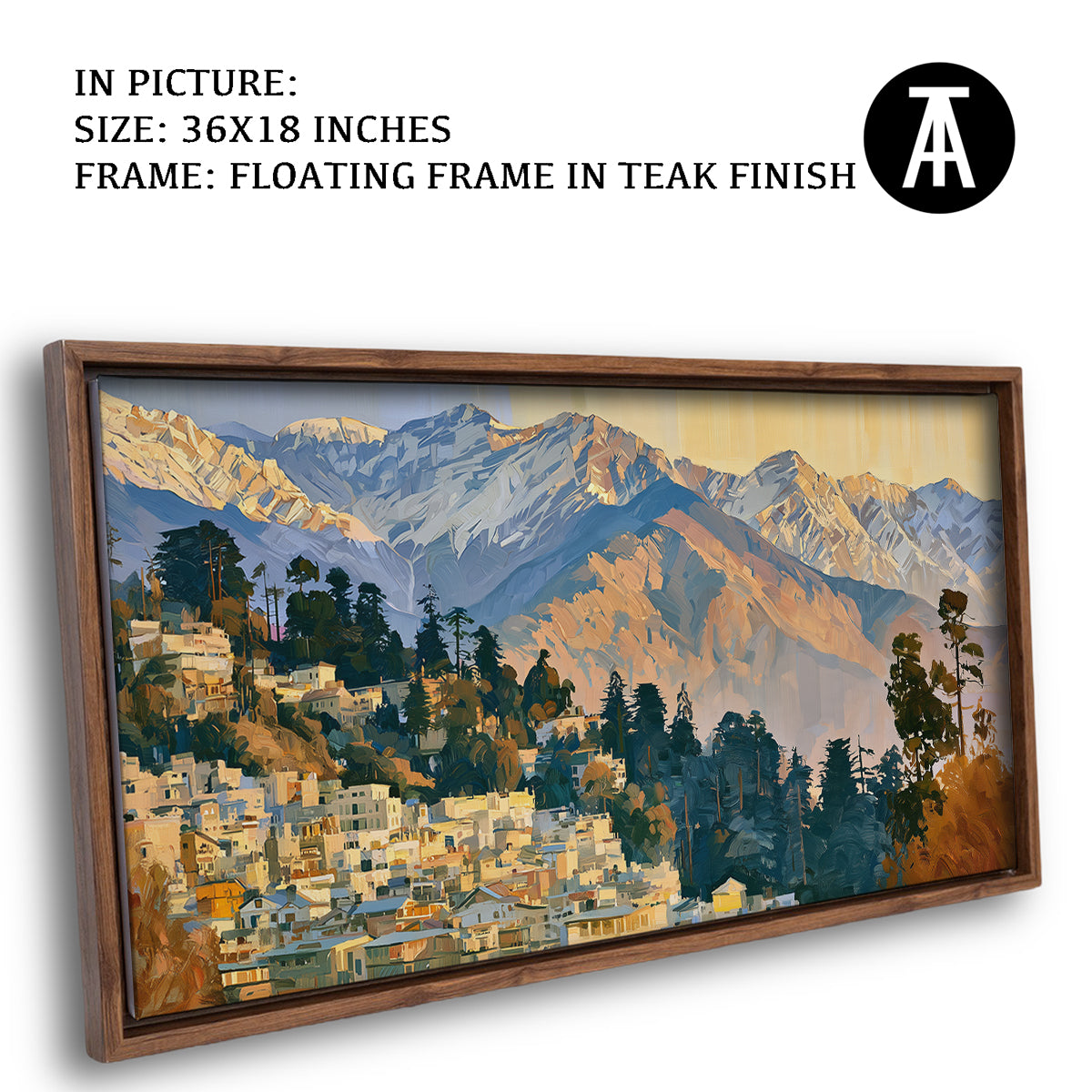 Artwork in Floating Frame