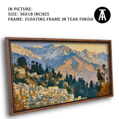 Artwork in Floating Frame
