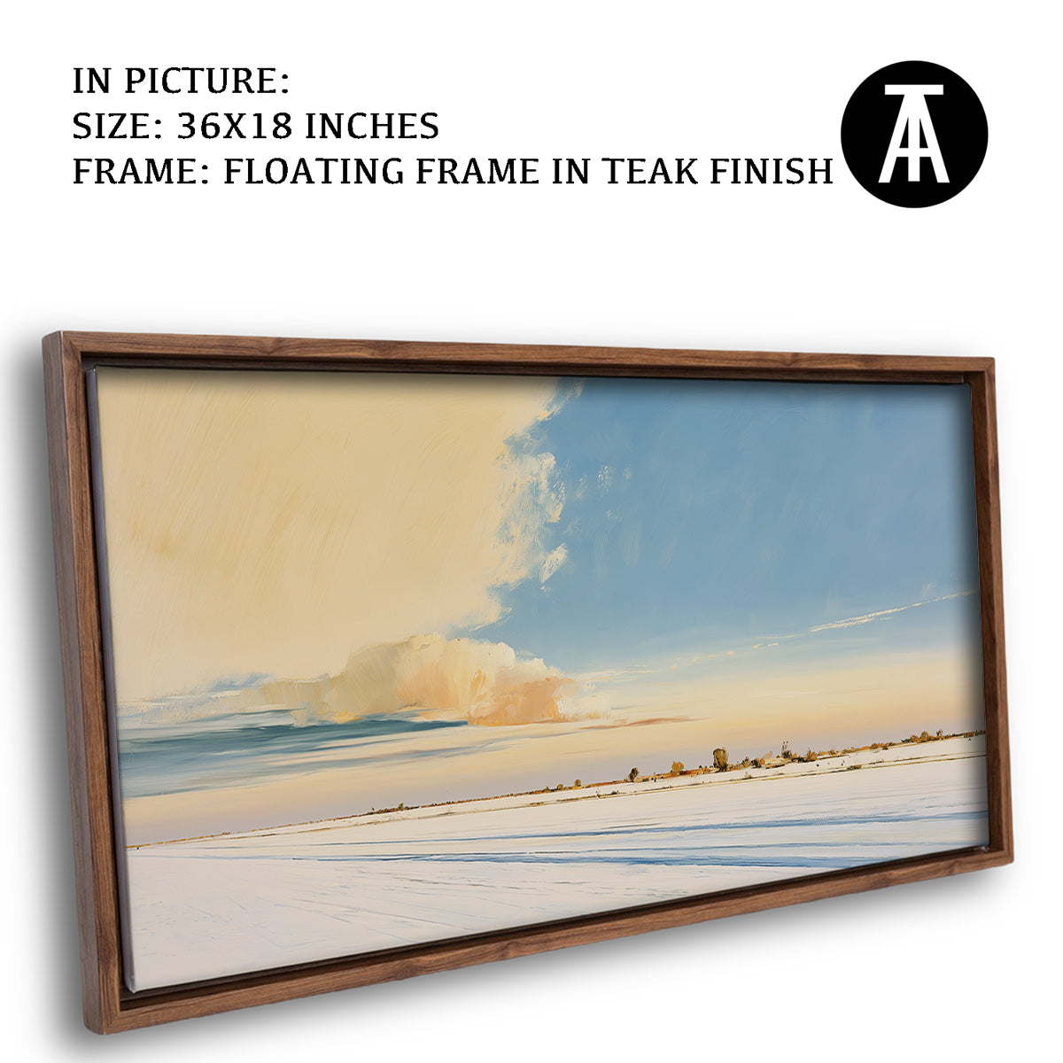 Artwork in Floating Frame
