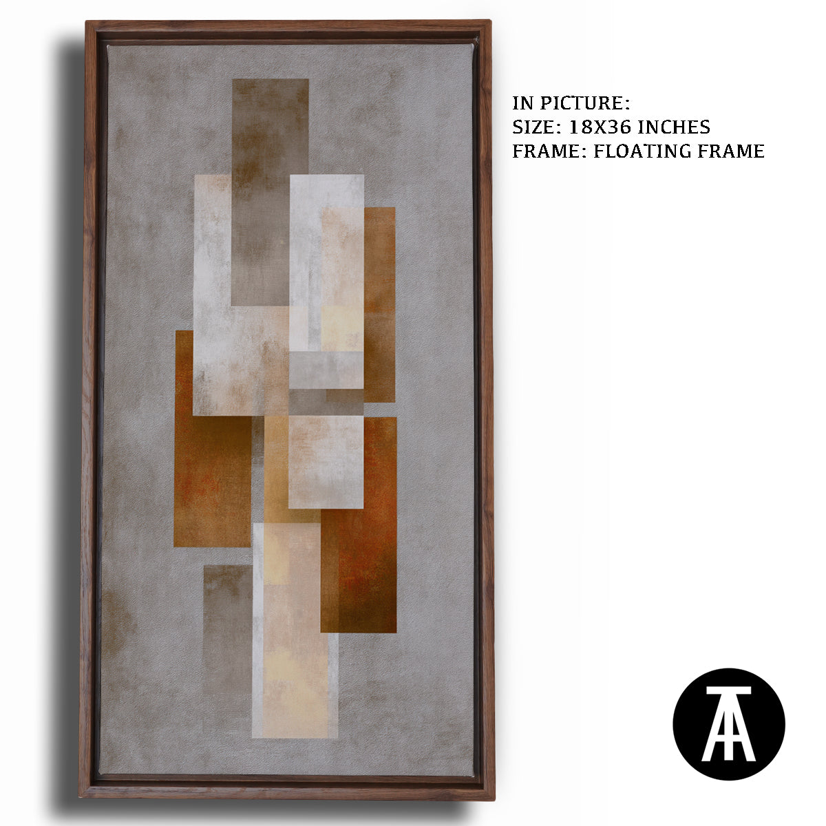 Artwork in Floating Frame