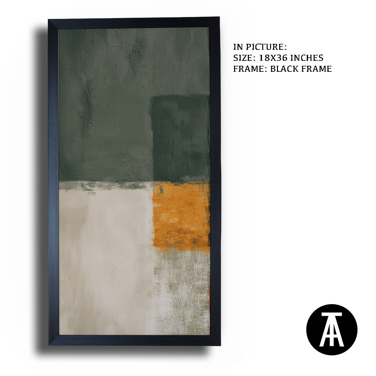 Artwork in Metal Earling Silver Frame