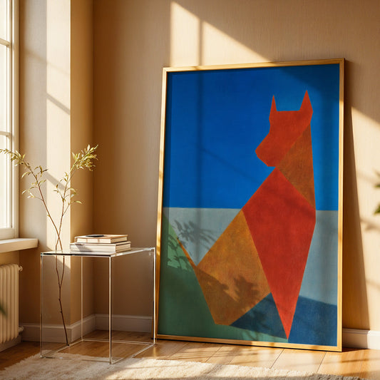 Painting in a Lifestyle Setting