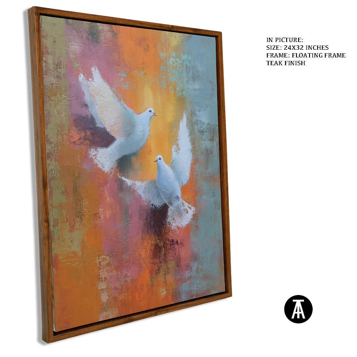 Artwork in Floating Frame