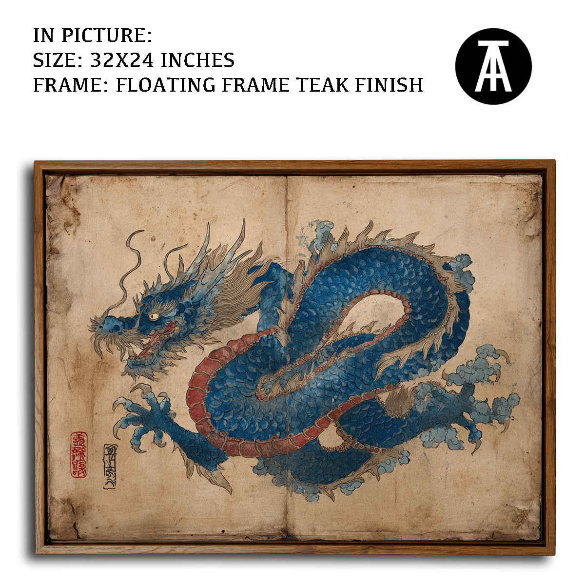 Artwork in Floating Frame