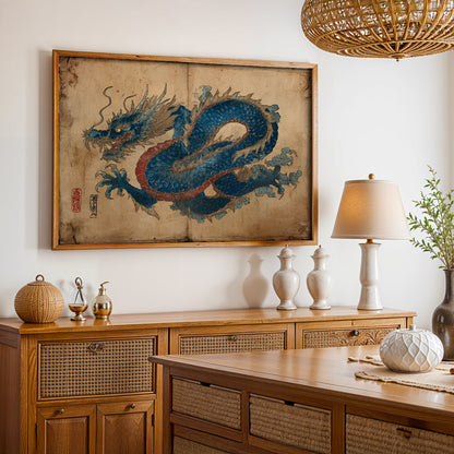 Japanese Painting in a Lifestyle Setting
