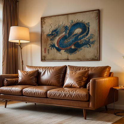 Japanese Artwork in a Lifestyle Setting