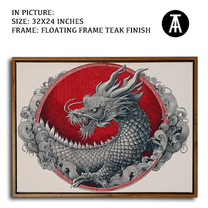 Artwork in Floating Frame