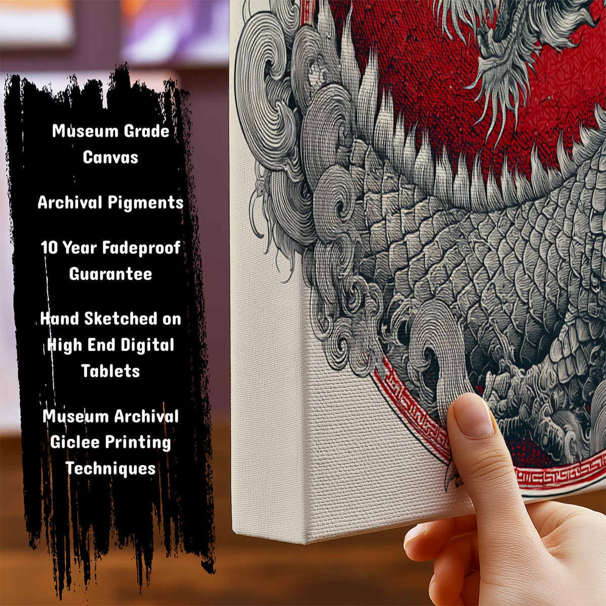 Information about Japanese Canvas Art Print