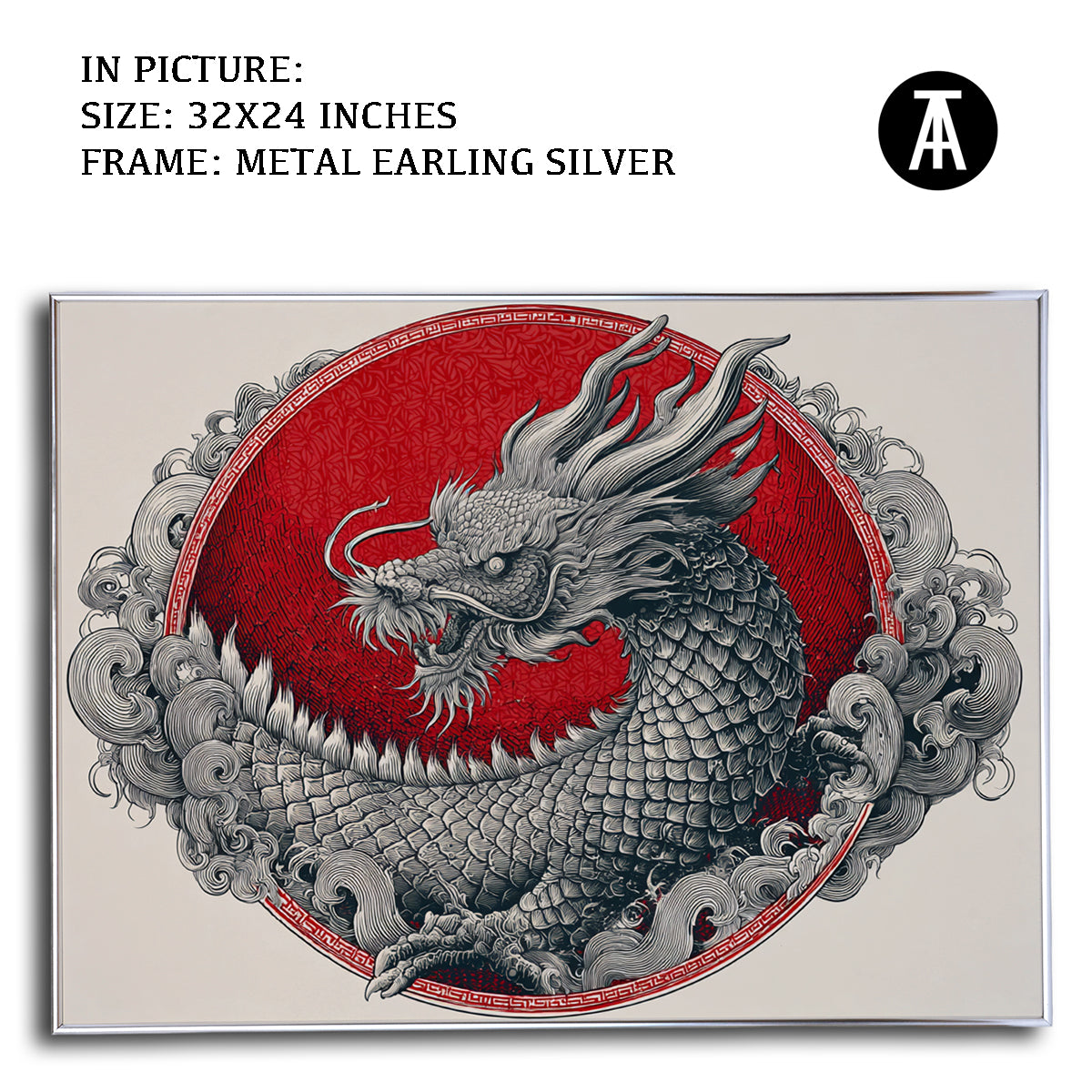 Artwork in Black Frame