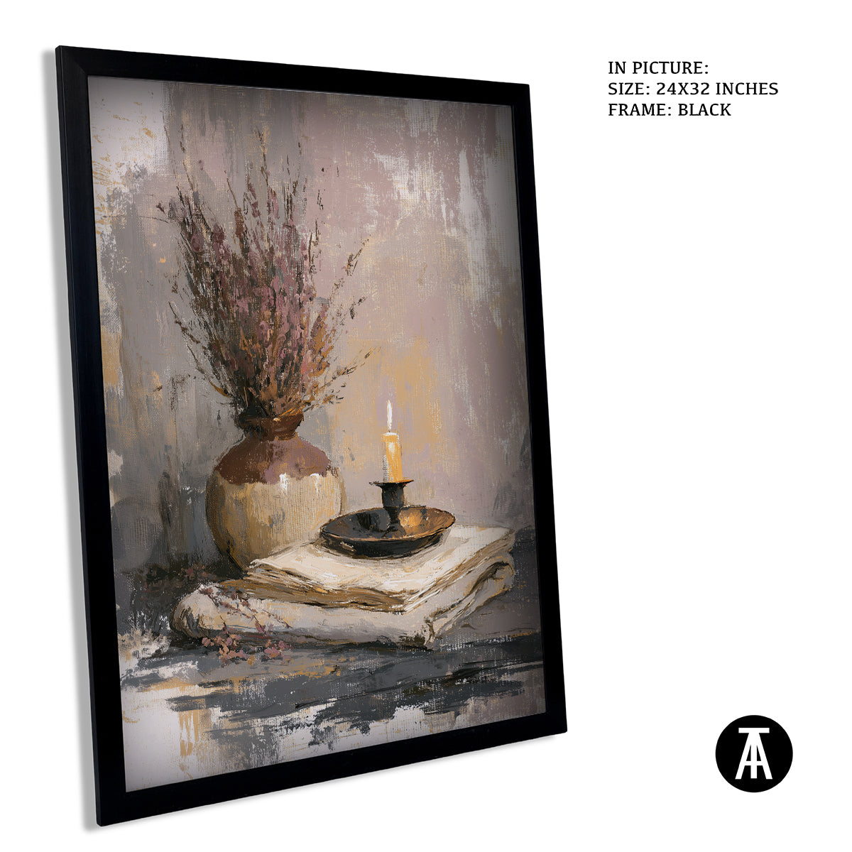 Artwork in Black Frame