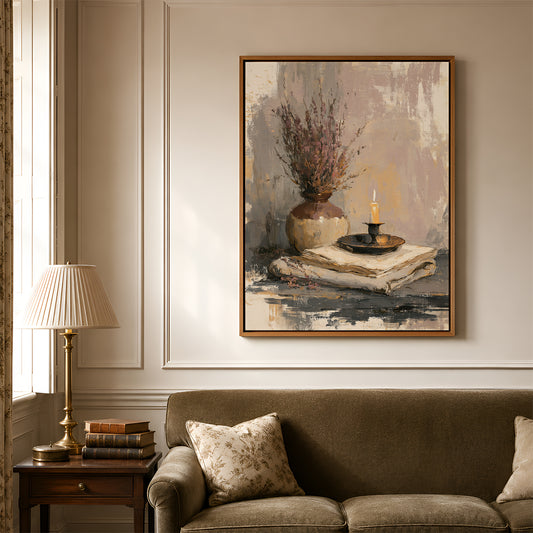 Painting in a Lifestyle Setting