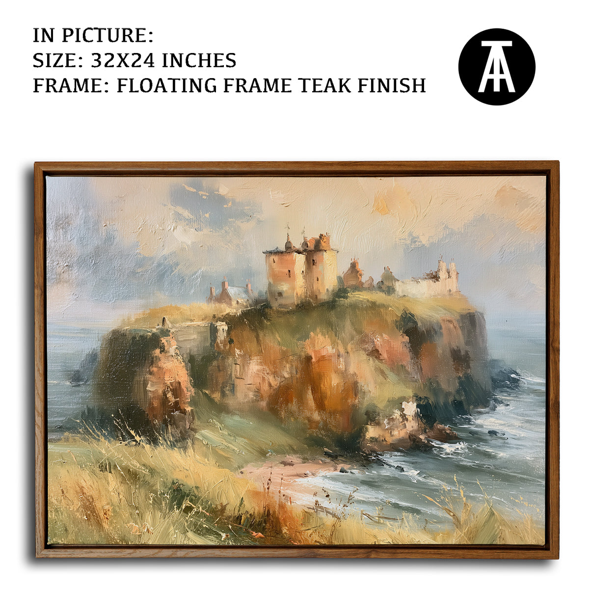 Artwork in Floating Frame