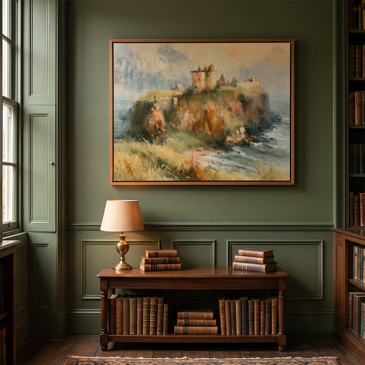 Painting in a Lifestyle Setting