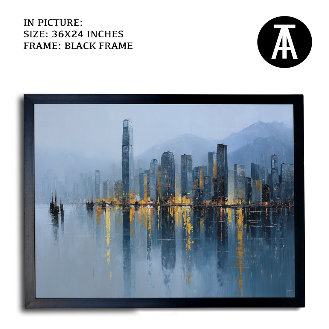 Artwork in Black Frame