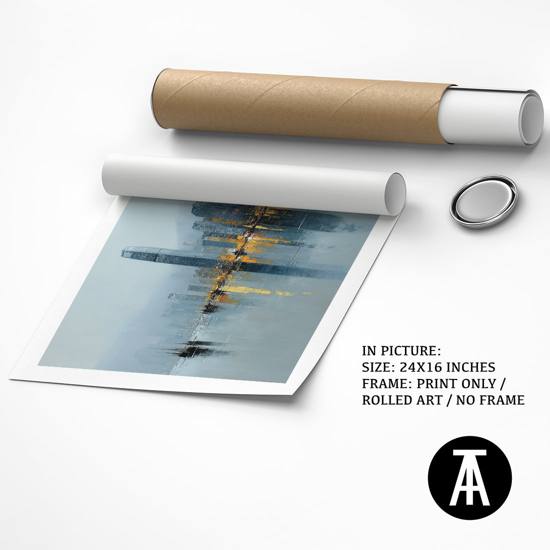 Artwork as Print Only / Rolled Art