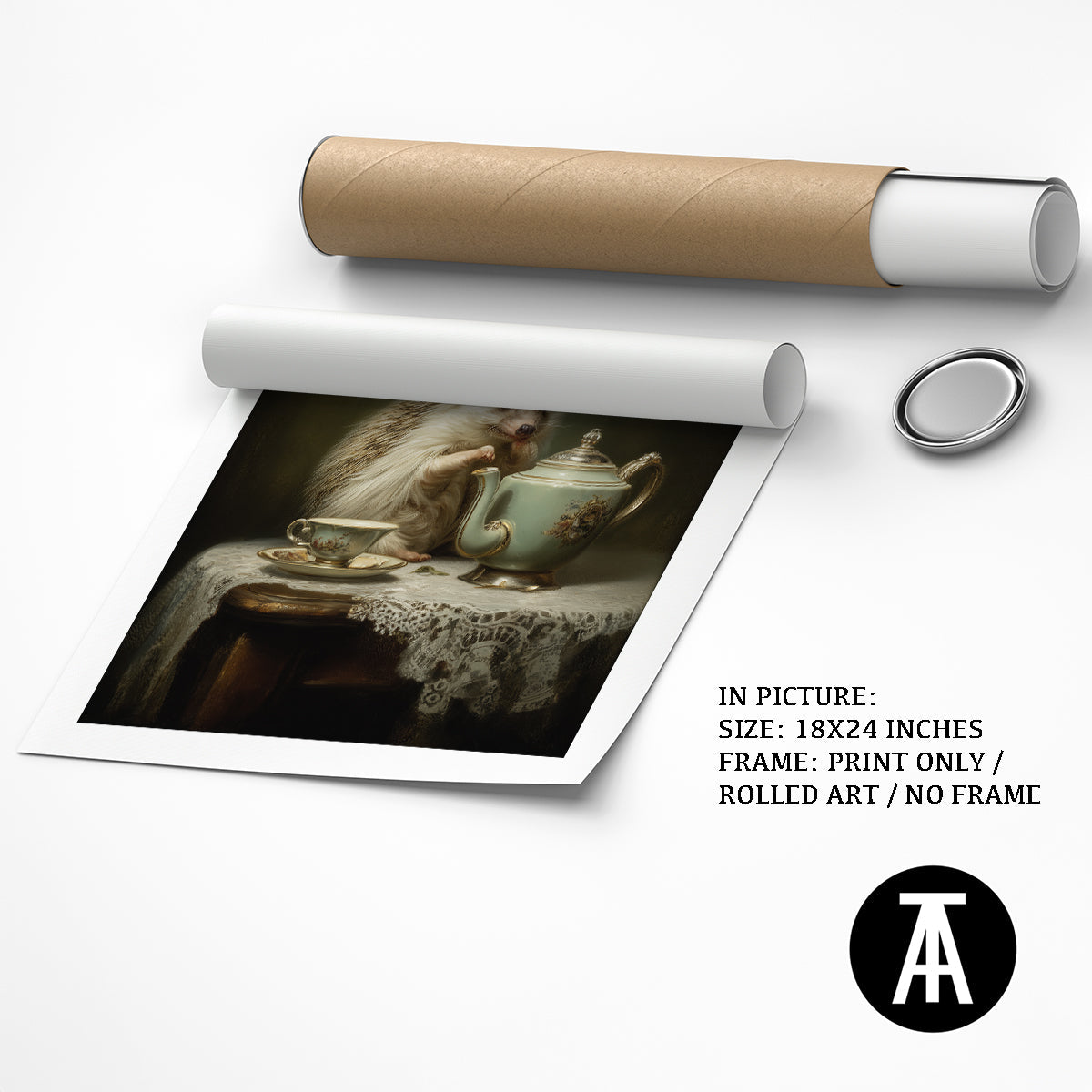 Artwork as Print Only or Rolled Art