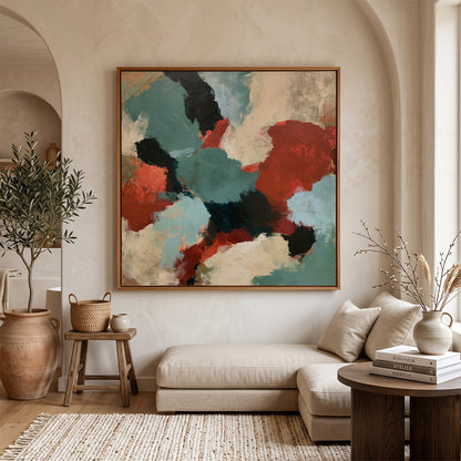 Abstract Art in a Lifestyle Setting