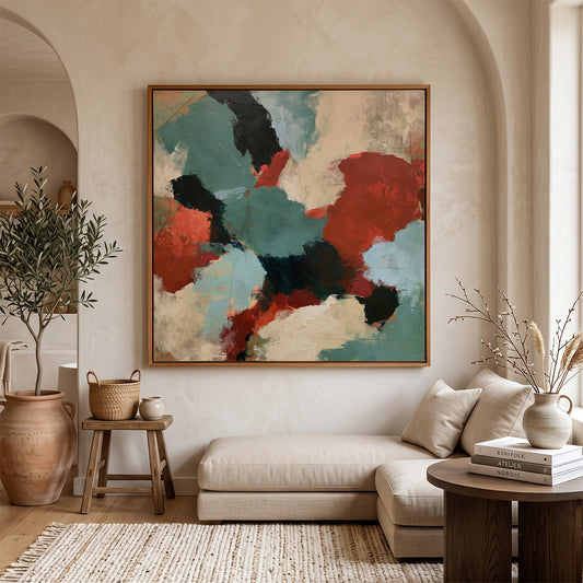Abstract Art in a Lifestyle Setting