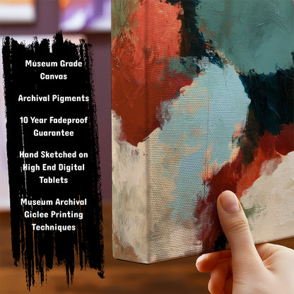 Information about Abstract Art Print