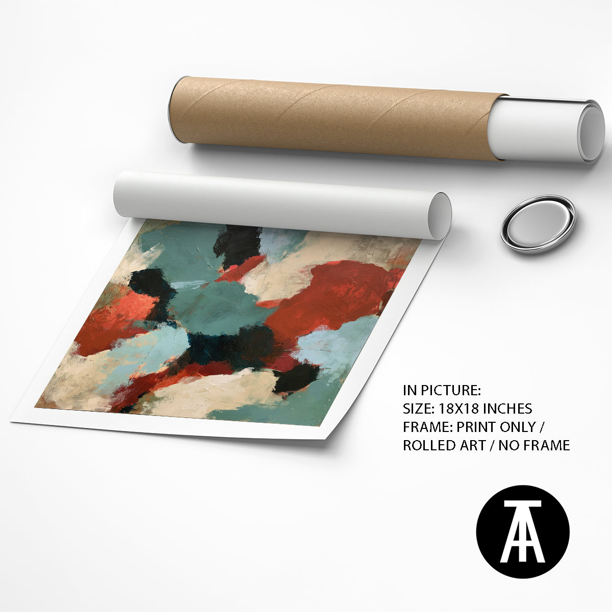 Artwork as Print Only / Rolled Art