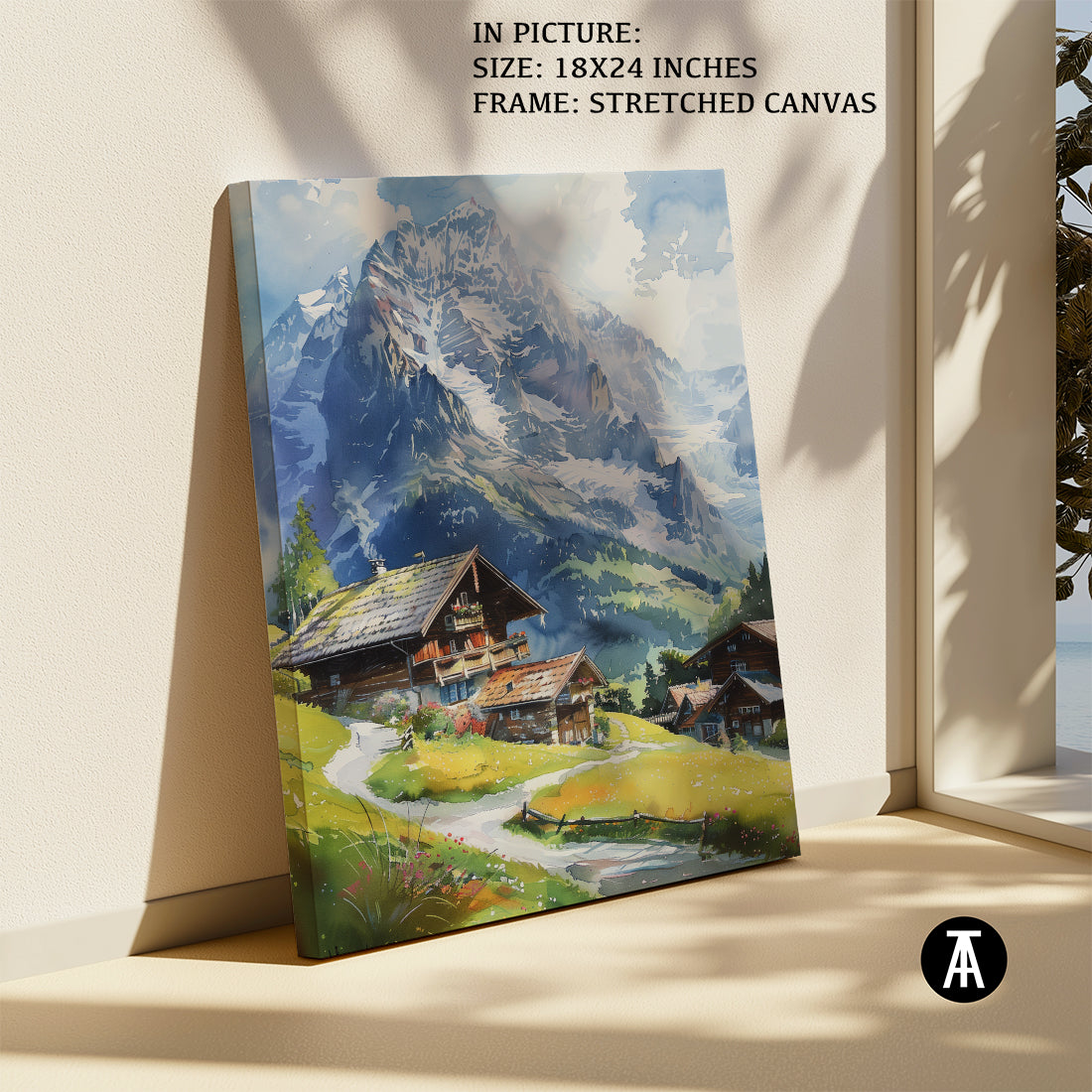 Sample Artwork in Stretched Canvas