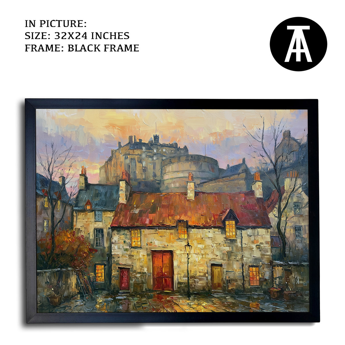 Artwork in Black Frame