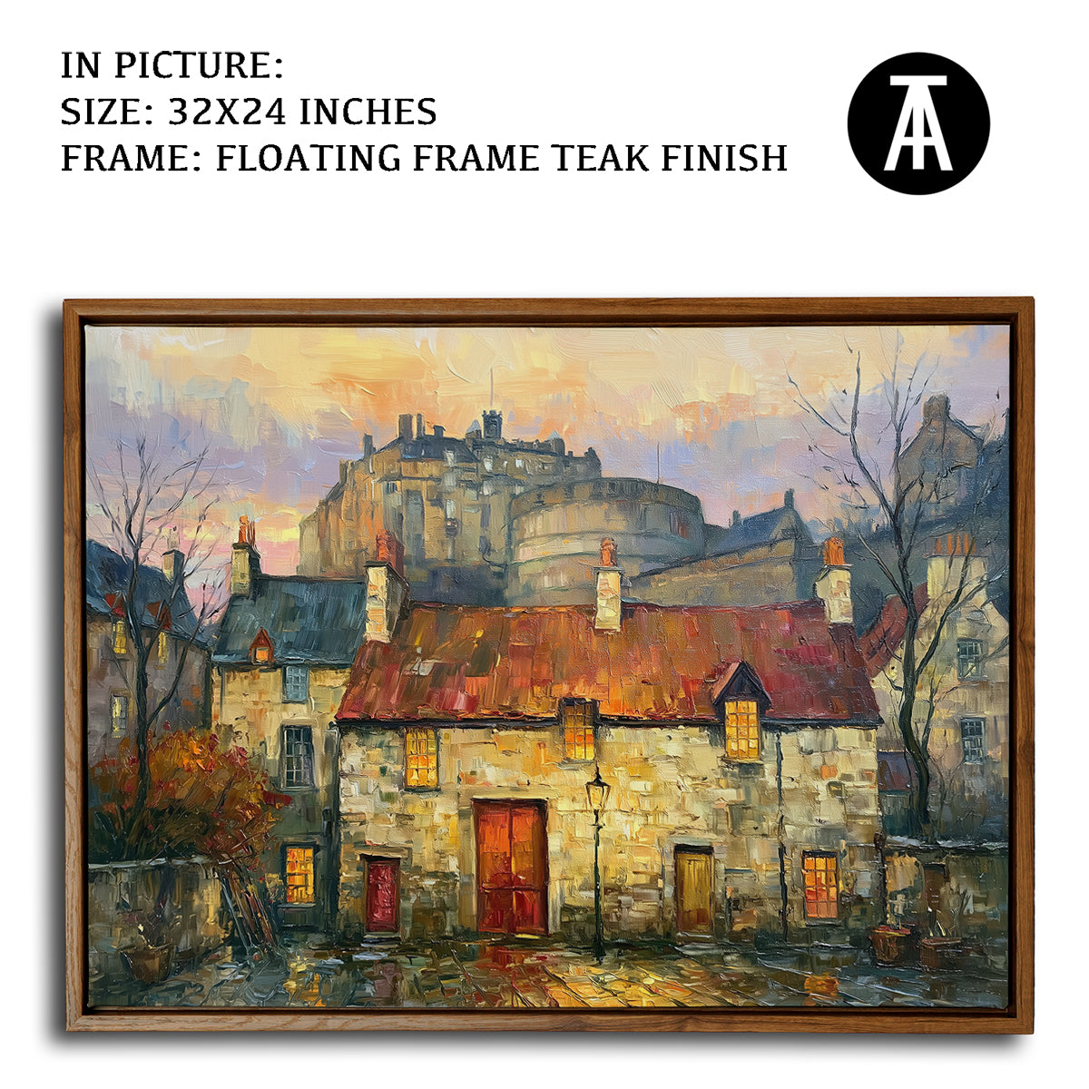 Artwork in Floating Frame