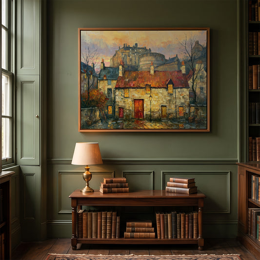 Painting in a Lifestyle Setting
