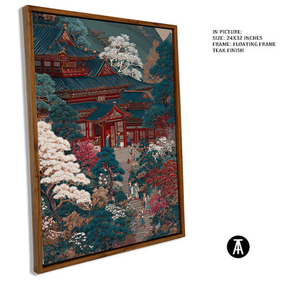 Artwork in Floating Frame