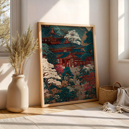 Japanese Painting in a Lifestyle Setting