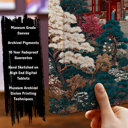 Information about Japanese Canvas Art Print