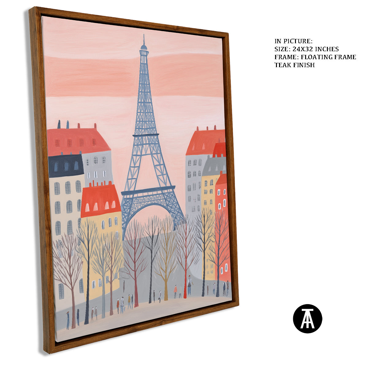 Artwork in Floating Frame