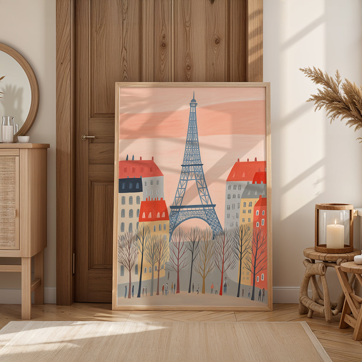 Painting in a Lifestyle Setting