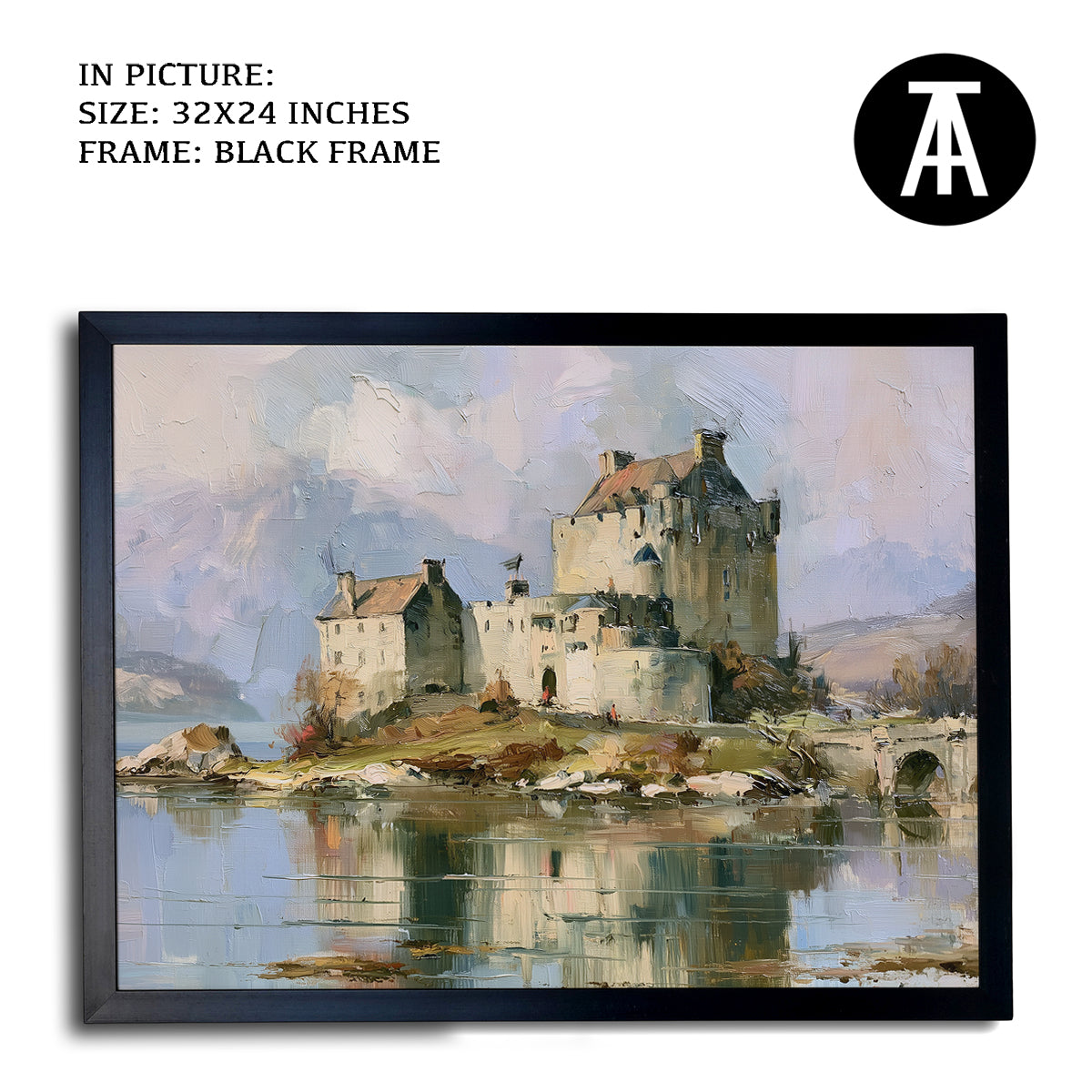 Artwork in Black Frame