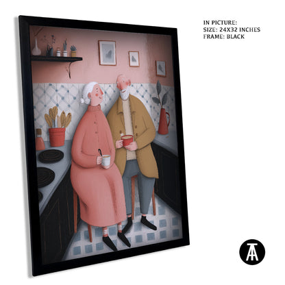 Artwork in Black Frame