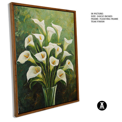 Sample Artwork in Floating Frame