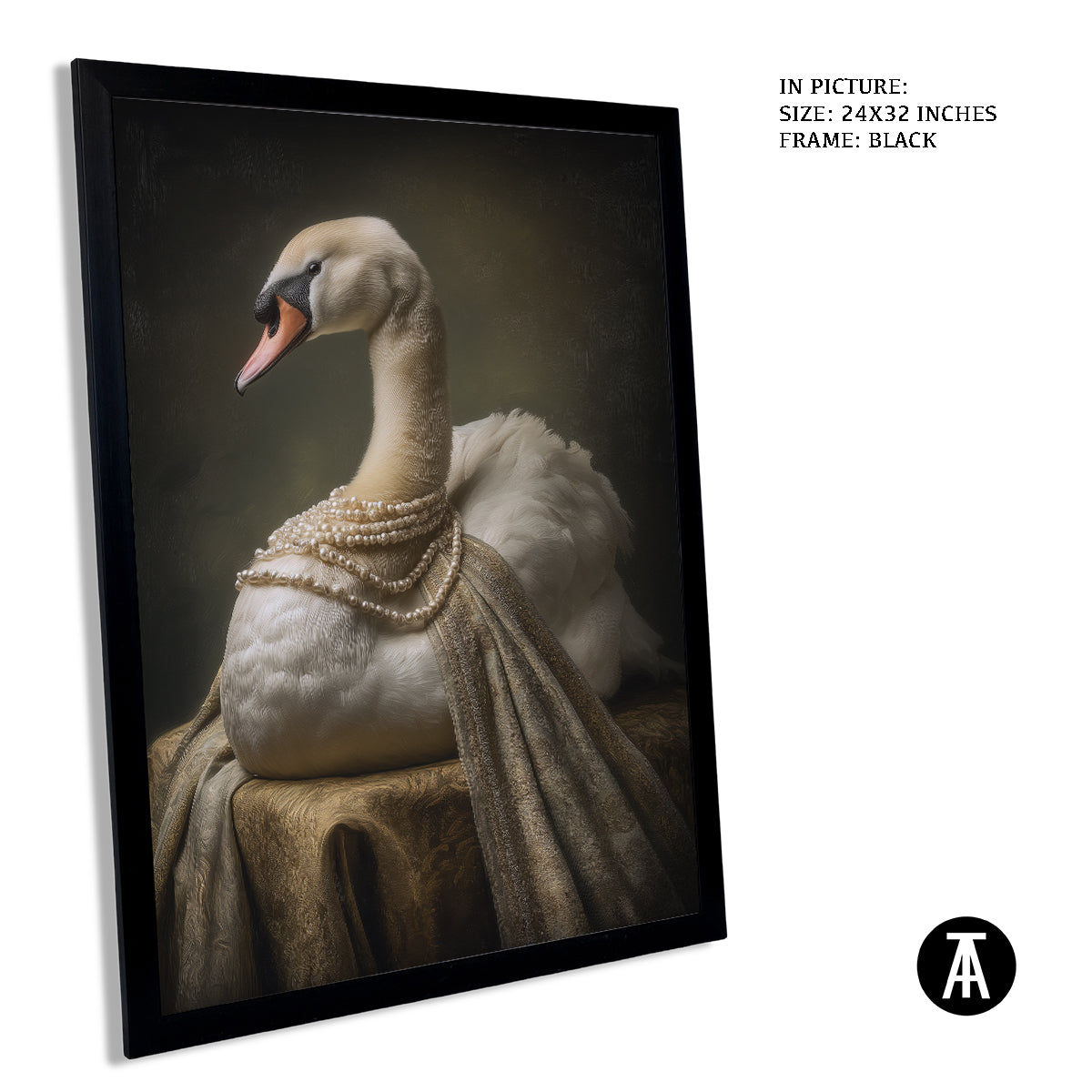 Artwork in Black Frame