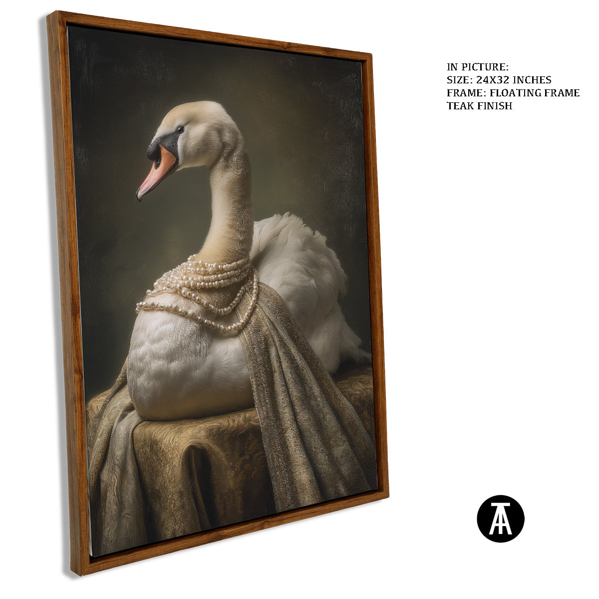 Artwork in Floating Frame