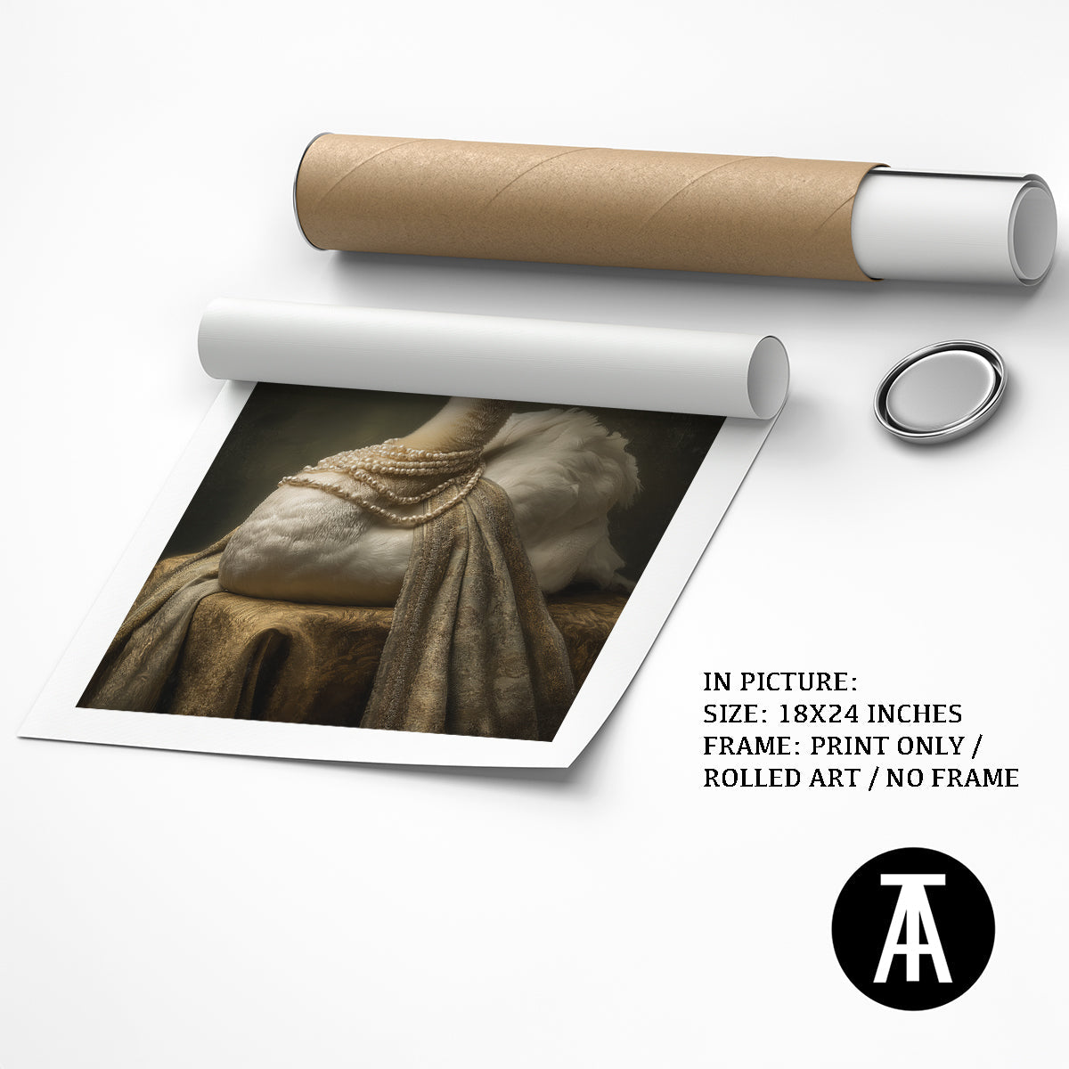 Artwork as Print Only or Rolled Art