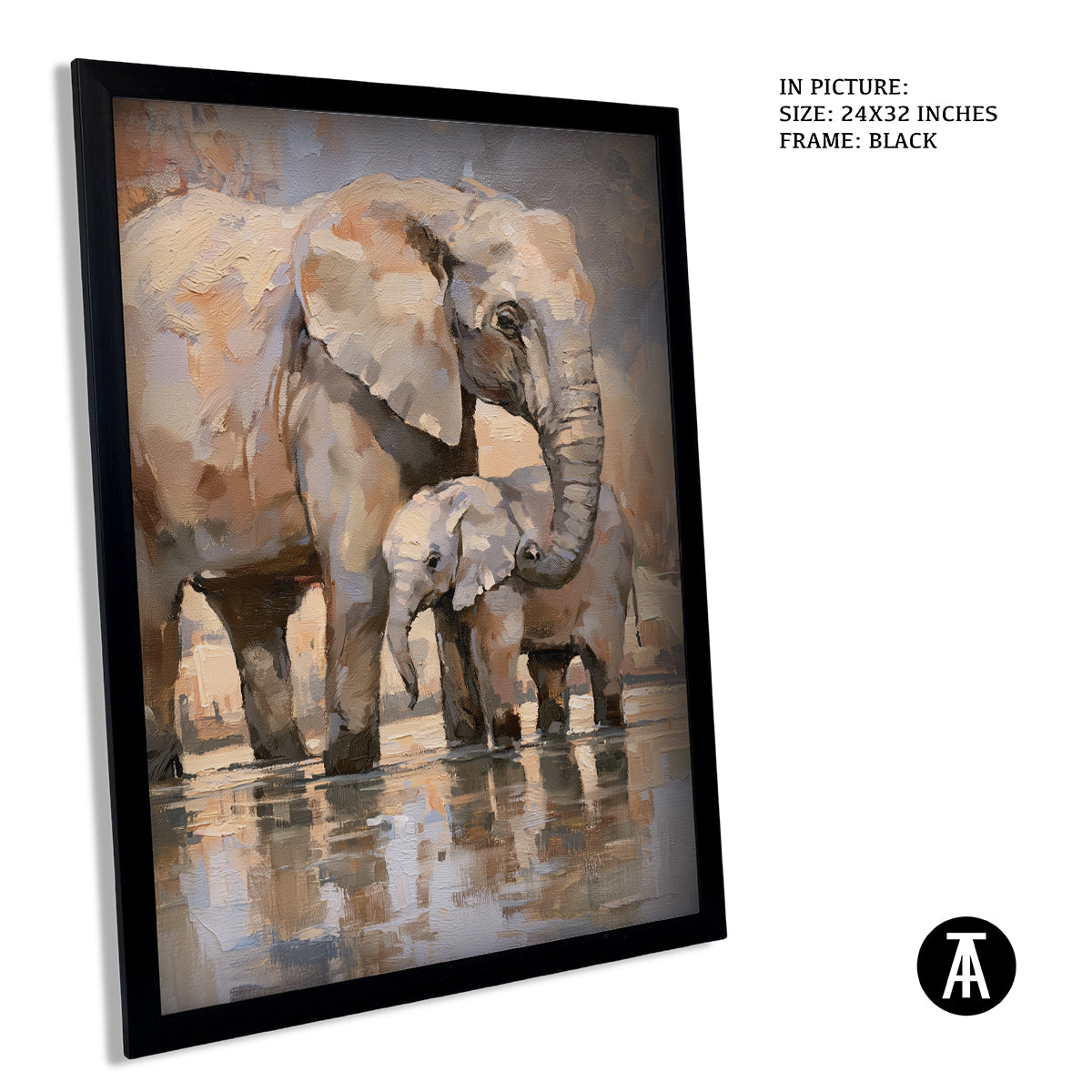 Artwork in Black Frame