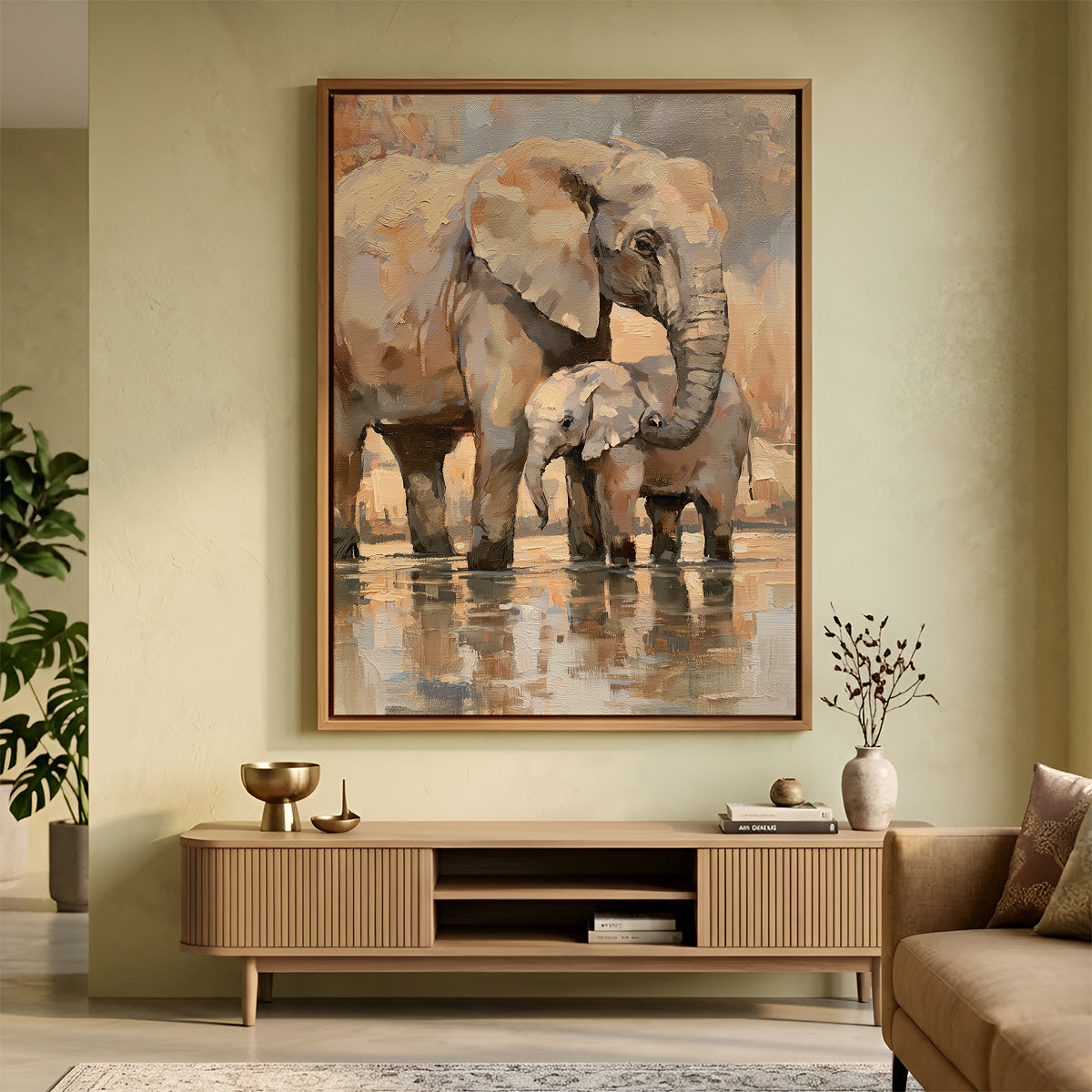Artwork in a Lifestyle Setting