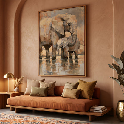 Artwork in a Lifestyle Setting
