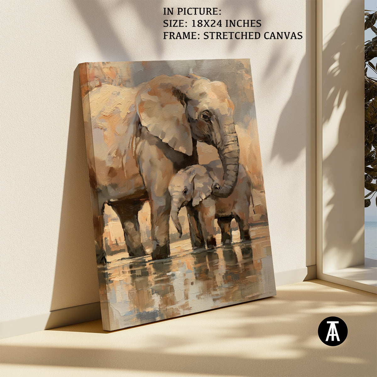 Artwork as Stretched Canvas