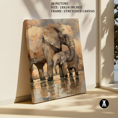Artwork as Stretched Canvas